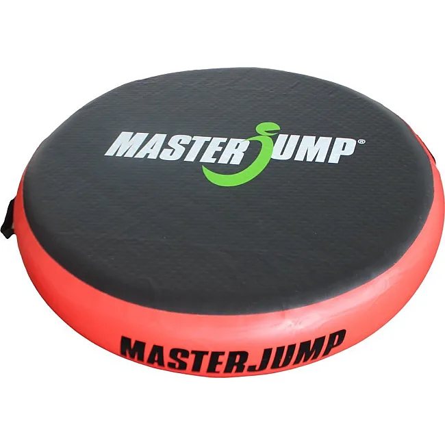 Надувной батут MASTER 8592833009227 для гимнастики 100 x 20 см красно-черный.