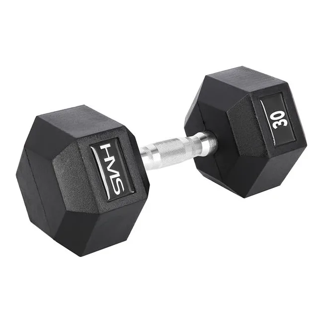 Гантель шестигранный HMS HEX PRO, 30 кг