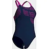 Купальник закрытый для женщин Arena KIKKO SWIMSUIT SWIM PRO BACK синий, розовый (для женщин)