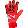 Вратарские перчатки NIKE NK GK MATCH JR-HO24 красный, белый (для детей)