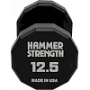 Гантель профессиональная с полиуретановым покрытием HAMMER STRENGHT TA-9215-12_5 (Черный)