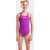 Купальник закрытый для девочек Arena TEAM SWIMSUIT SWIM PRO SOLID розовый (для детей)