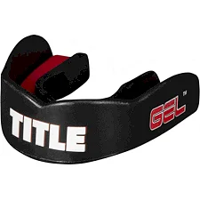 Капа TITLE Boxing Gel Max Channel Black (вік 11+)