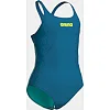 Купальник закритий для дівчат TEAM SWIMSUIT SWIM PRO SOLID бірюзовий (для дітей)
