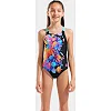 Купальник для девочек Arena PAINTING SWIMSUIT V BACK черный (для детей)