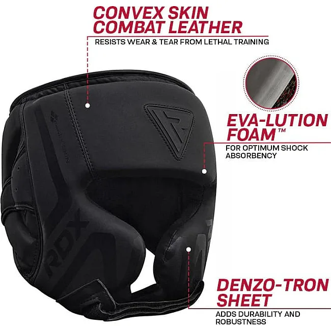Шолом RDX HEAD GUNDER ARMOURRD T15 чорний