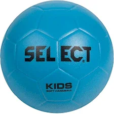 Мяч гандбольный Select Soft Kids голубой (для детей) 1