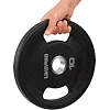 Блины диски полиуретановые 2 Handle металлическая втулка LiveUp LP8337-10 ø51мм 10кг