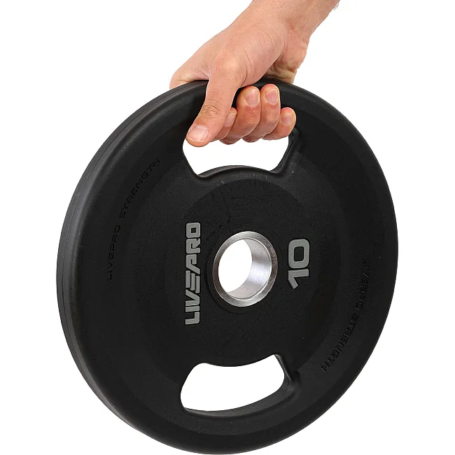Блины диски полиуретановые 2 Handle металлическая втулка LiveUp LP8337-10 ø51мм 10кг