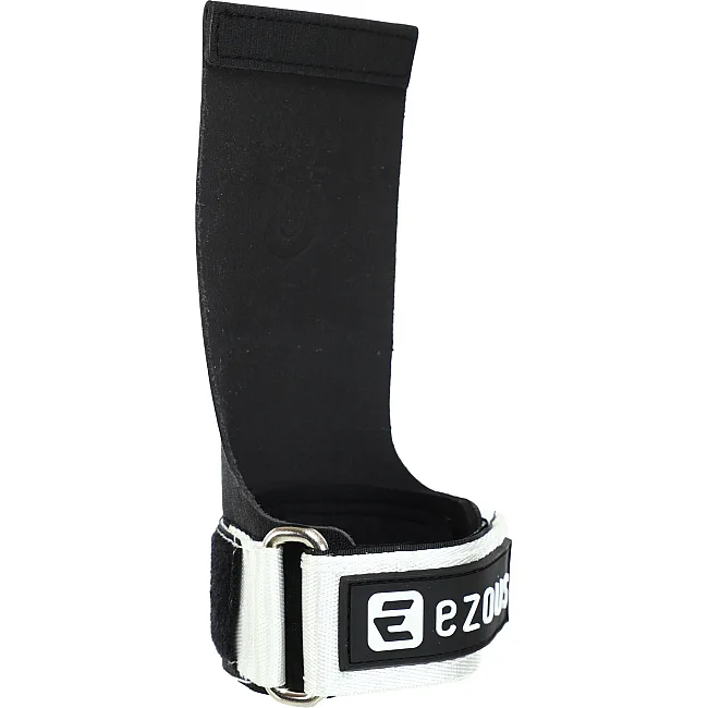 Накладки для подтягивания и тяги HAND GRIPS STRONG FRICTION EZOUS D-12 2шт (Черный-белый)