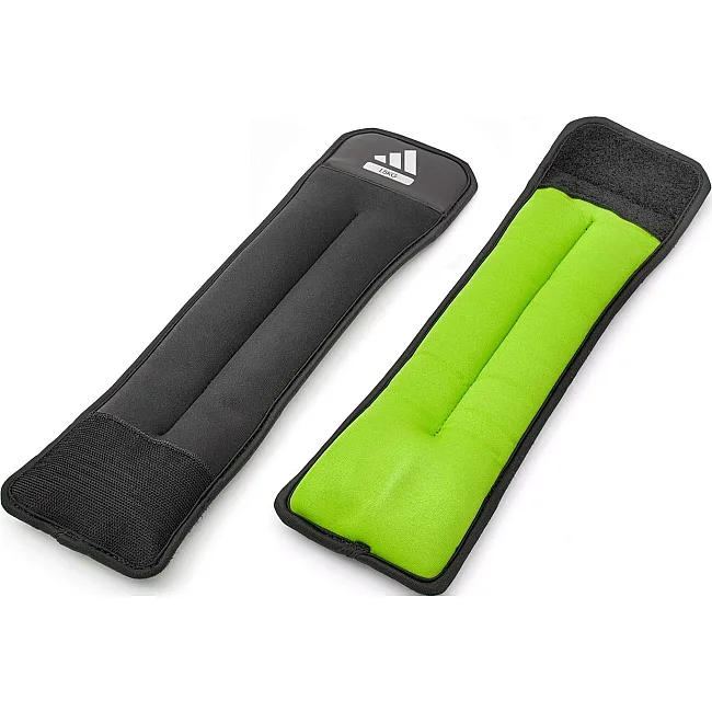 Обважнювачі для щиколотки/зап'ястя Adidas Ankle/Wrist Weights чорний, зелений 1.5 кг