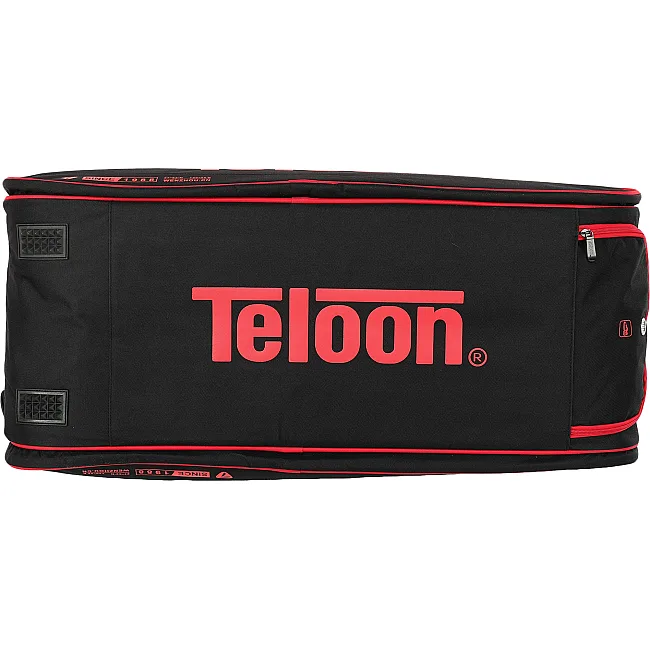 Теннисная сумка на 6 ракеток TELOON TS18001 74x24x33см (Черный-оранжевый)