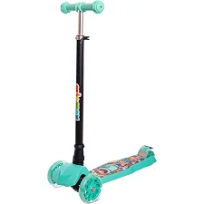 Самокат детский трехколесный складной MICMAX 3D MG-05 (Мятный)