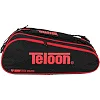 Теннисная сумка на 6 ракеток TELOON TS18001 74x24x33см (Черный-оранжевый)