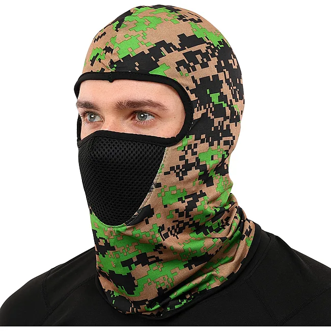 Балаклава подшлемник SP-SPORT
 MS-9291 (Камуфляж Woodland)