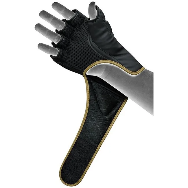 Перчатки для ММА RDX F6 KARA Matte Golden