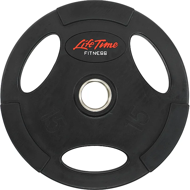 Блин для штанги обрезиненный
 LIFE FITNESS SC-80154B-15 51мм 15кг