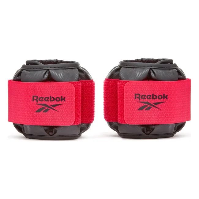 Утяжелители для лодыжки/запястия REEBOK Premium Ankle черный, красный 1.5 кг