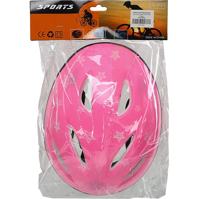 Шлем защитный детский SP-SPORT
 YFC-06B-M 
7-8лет (Розовый)