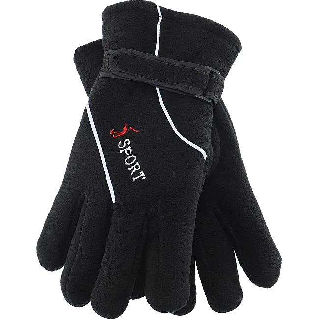 Спортивные теплые перчатки на меху
 SP-SPORT

 BC-8564 (Черный)