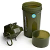 Спортивний шейкер SMARTSHAKE Original2GO One 800ml Army Green
