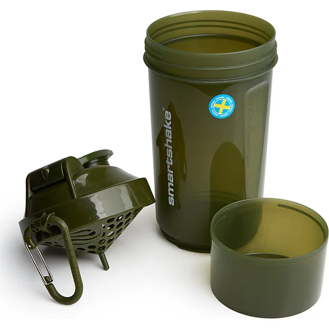 Спортивний шейкер SMARTSHAKE Original2GO One 800ml Army Green