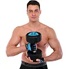 Гантелі професійні
 з поліуретановим покриттям LiveUp LP8003-22 2шт по 22кг