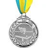 Жетон-наклейка на медаль на кубок ø25мм SP-SPORT Більярд 25-0021 (Срібний)