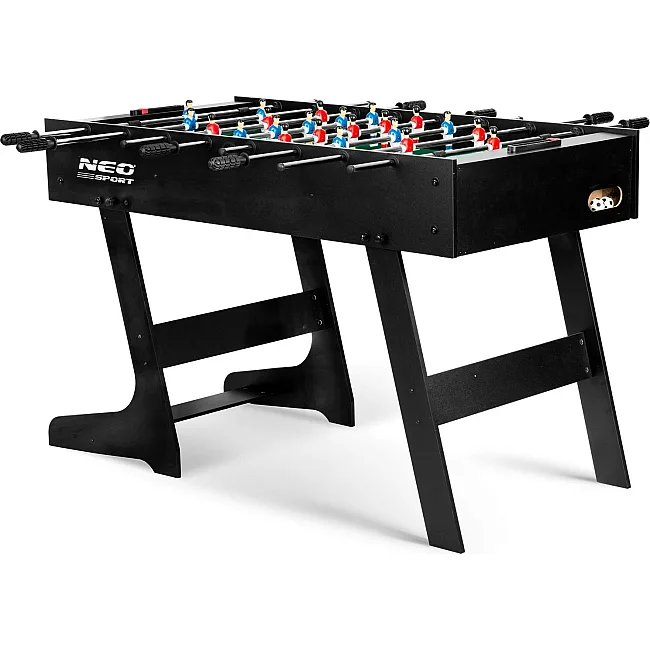 Настільний футбол Neo-Sport NS-803, 121 x 61 x 80 см - чорний