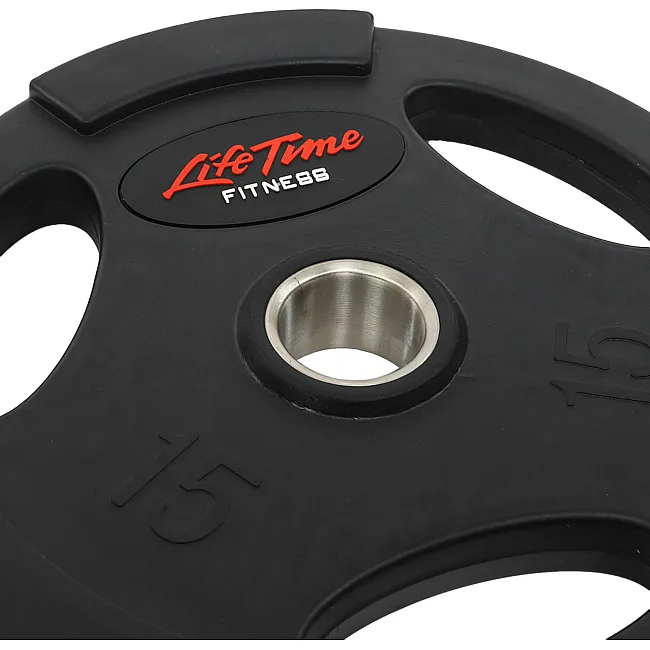 Блин для штанги обрезиненный
 LIFE FITNESS SC-80154B-15 51мм 15кг
