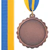 Медаль спортивная с лентой SP-SPORT
 KING C-3179 ø6,5см (Золотой)