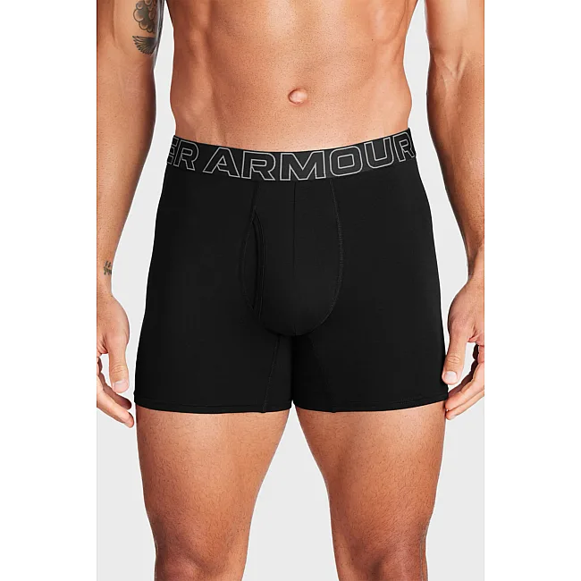 Мужские трусы M UNDER ARMOUR Perf Cotton 6in черный