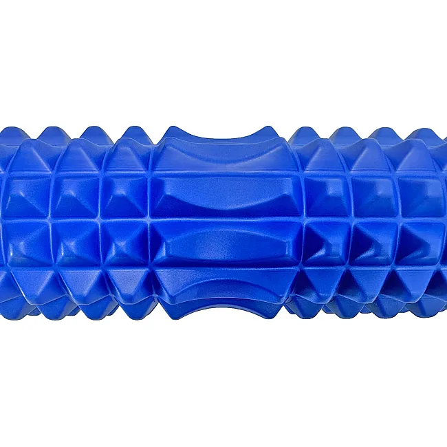 Массажный ролик (роллер) PowerPlay 4406 EVA Massage Roller Синий (45x12см.)