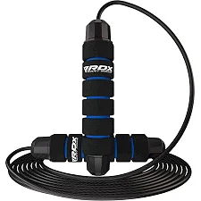 Скакалка скоростная RDX SKIPPING ROPE STEEL COATED CABLE W1 Blue