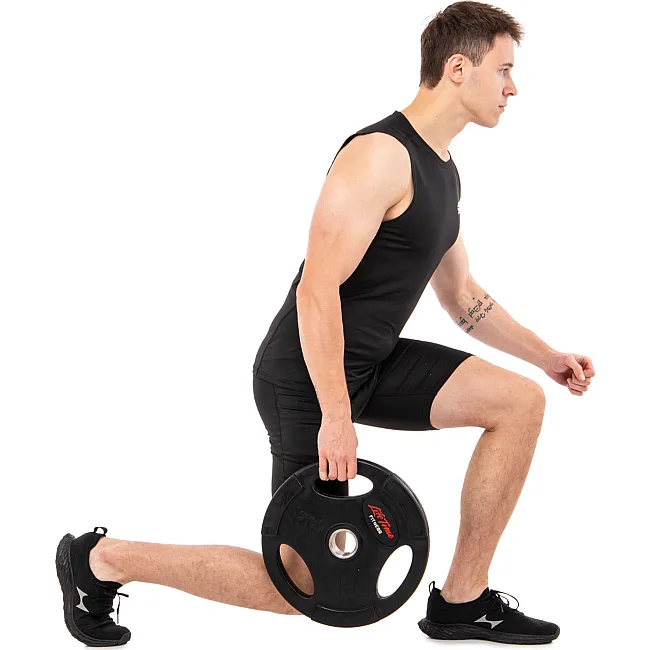Блин для штанги обрезиненный
 LIFE FITNESS SC-80154B-15 51мм 15кг