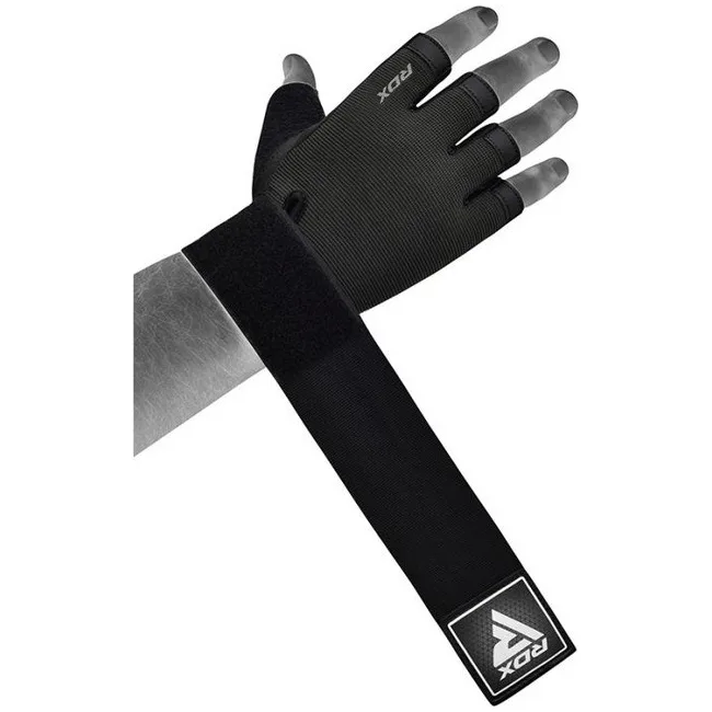Перчатки для фитнеса RDX T2 Half Black PLUS