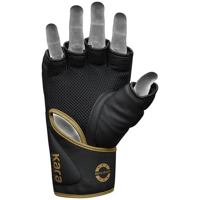 Перчатки для ММА RDX F6 KARA Matte Golden