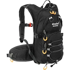 Велорюкзак спортивный с жесткой спинкой DEUTER GA-802 13л (Черный)