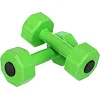 Гантели для фитнеса пластиковые Champion TA-9820-2 2шт 2кг (Розовый)