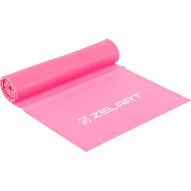 Эластичная лента для фитнеса
 ZELART
 FI-5365-2 (Розовый)