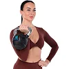 Гиря тренировочная цельная
 с хромированной ручкой LiveUp LP8043-10 вес 10кг