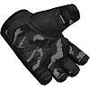 Перчатки для фитнеса RDX T2 Half Black PLUS