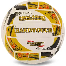 Волейбольний м'яч Compite шкіра HARD TOUCH HSV-1000 VB-4058 №5 (Білий-чорний)