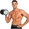 Распродажа! Гантель профессиональная с полиуретановым покрытием TECHNOGYM TG-1834-15 1шт 15кг