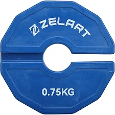 Млинці диски змінні гумові Rubber Change Plates ZELART TA-1692-0_75 0,75 кг