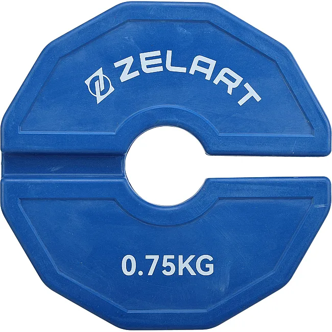 Блины диски сменные резиновые Rubber Change Plates ZELART
 TA-1692-0_75 0,75кг