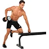 Распродажа! Гантель профессиональная с полиуретановым покрытием TECHNOGYM TG-1834-15 1шт 15кг