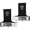 Накладки для подтягивания и тяги HAND GRIPS STRONG FRICTION EZOUS D-12 2шт (Черный-белый)