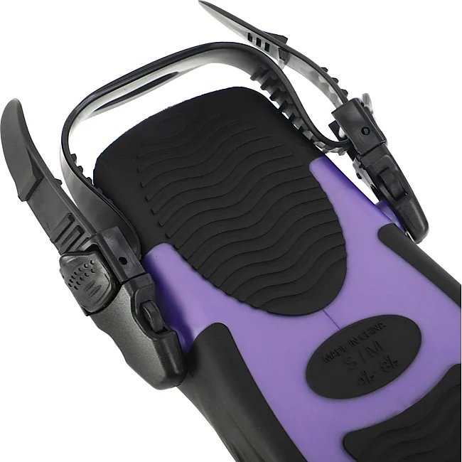 Тренировочные ласты короткие
 CIMA PL-8968
 37-47 (Черный-фиолетовый)