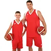 Баскетбольная форма майка и шорты JOMA FINAL II 102849-602 5XS-XXL (Красный-белый)